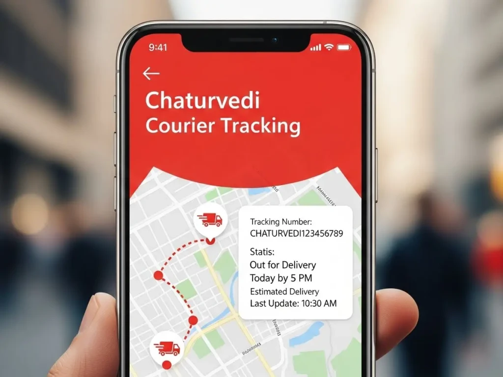 Chaturvedi Courier Tracking tool
