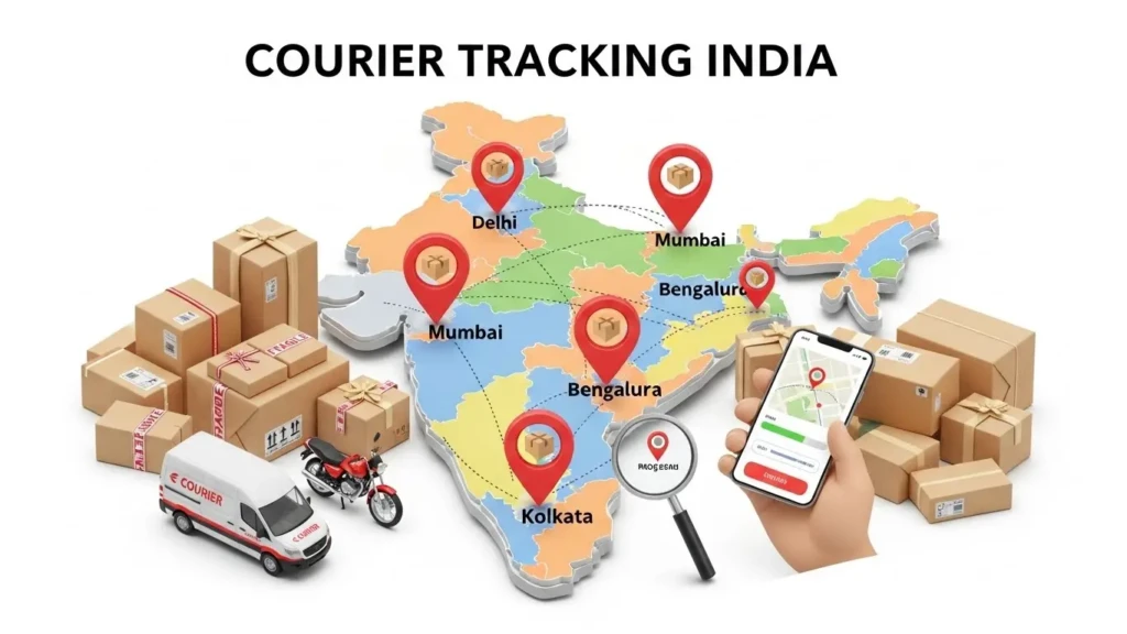 Courier tracking