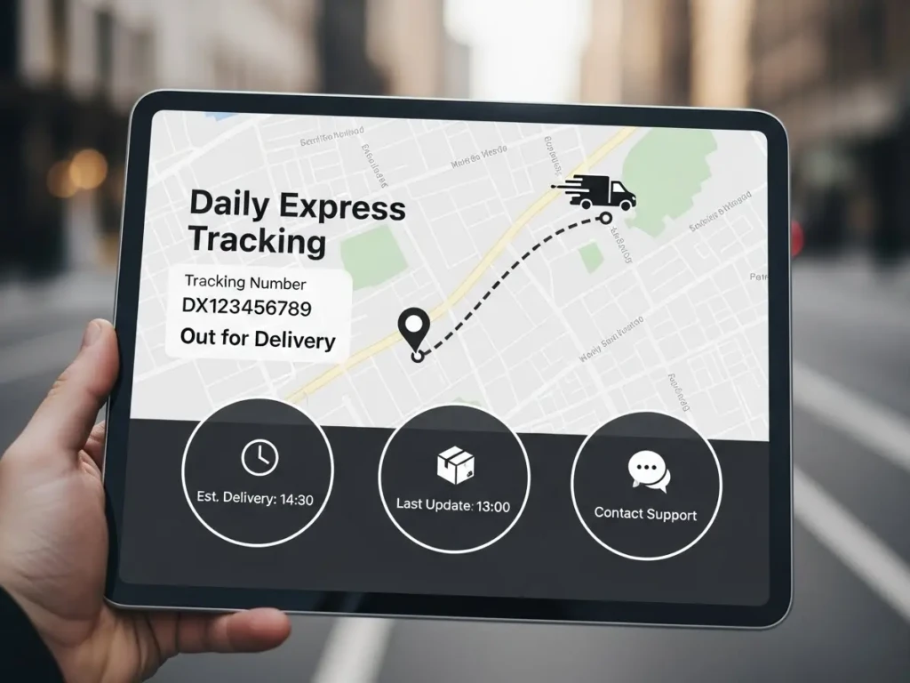 Daily express courier tracking online