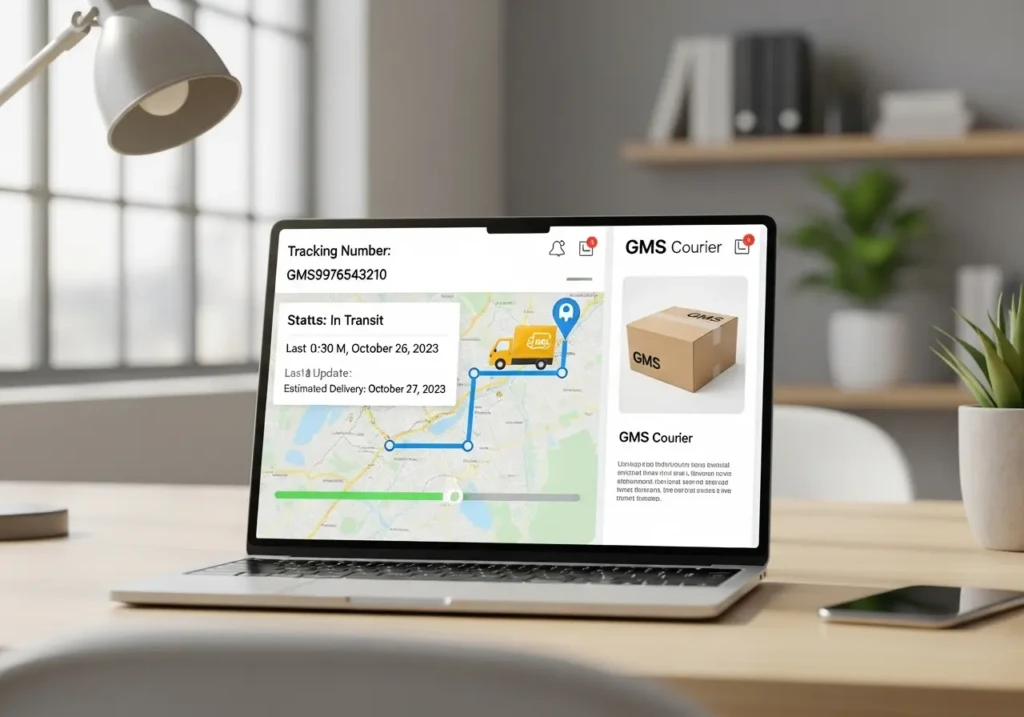 GMS courier tracking online