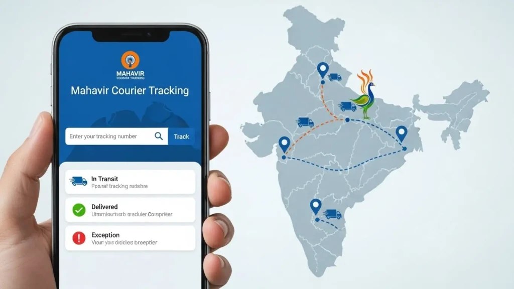 Mahavir Courier Tracking service