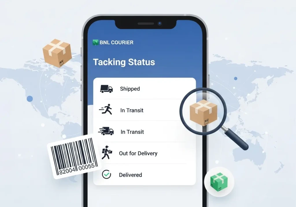 BNL Courier Tracking