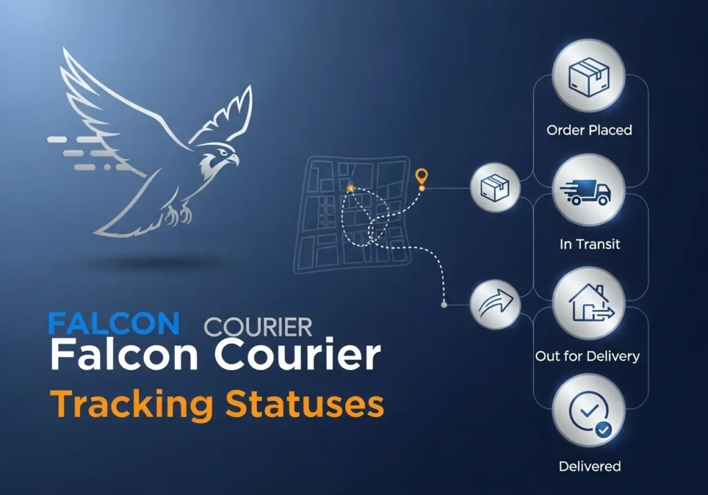 Falcon Courier Tracking statuses