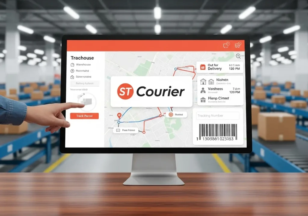 ST Courier Tracking online