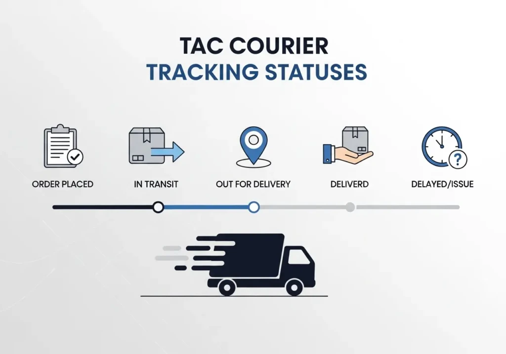 Tac courier tracking status