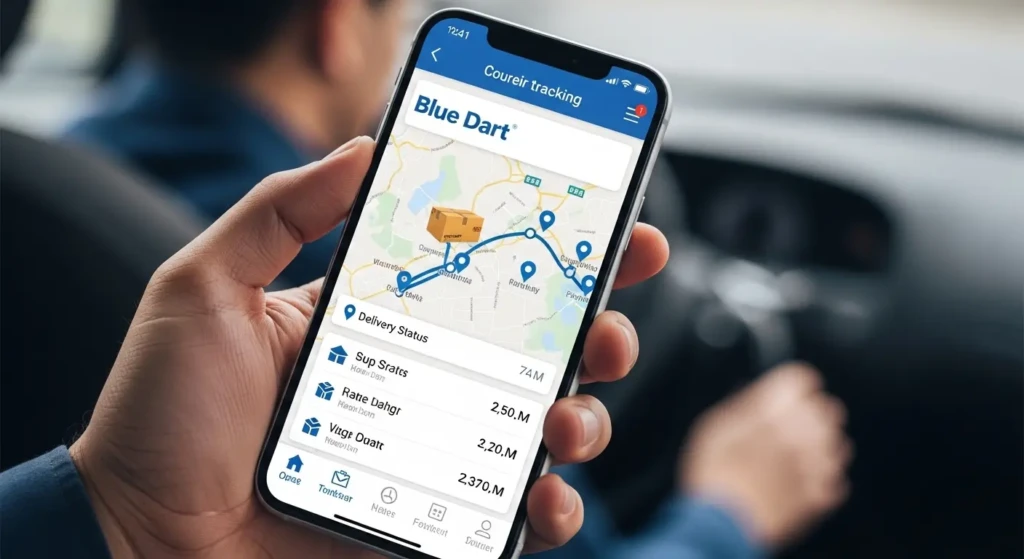 Blue Dart Courier Tracking India