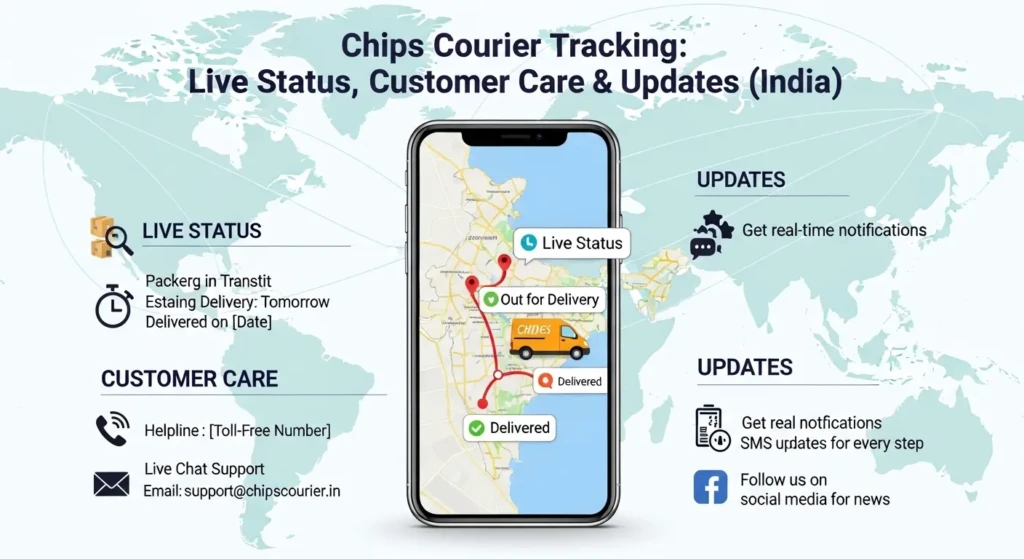 Chips Courier Tracking India