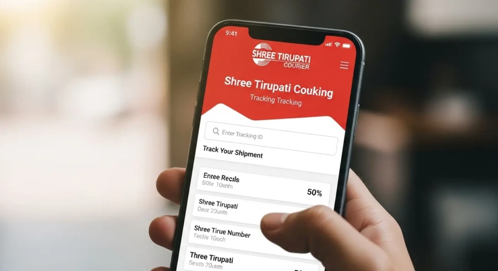 Shree Tirupati Courier Tracking