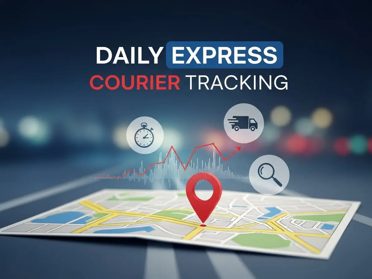Daily express courier tracking tool