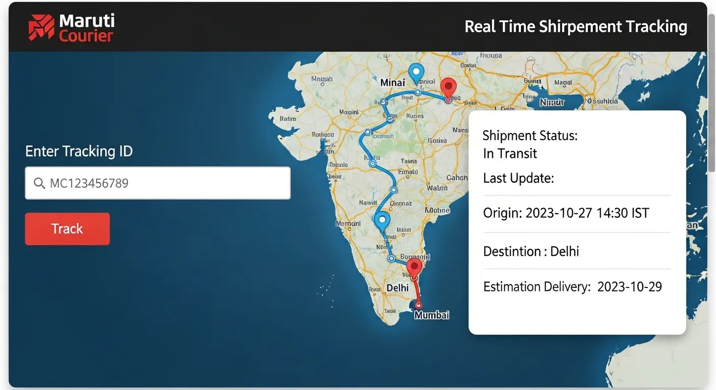 Maruti Courier Tracking