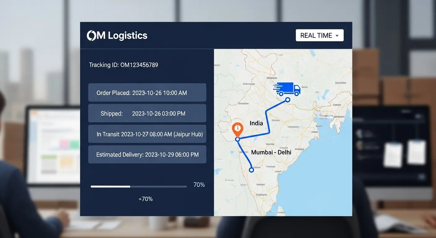 OM Logistics Tracking Status