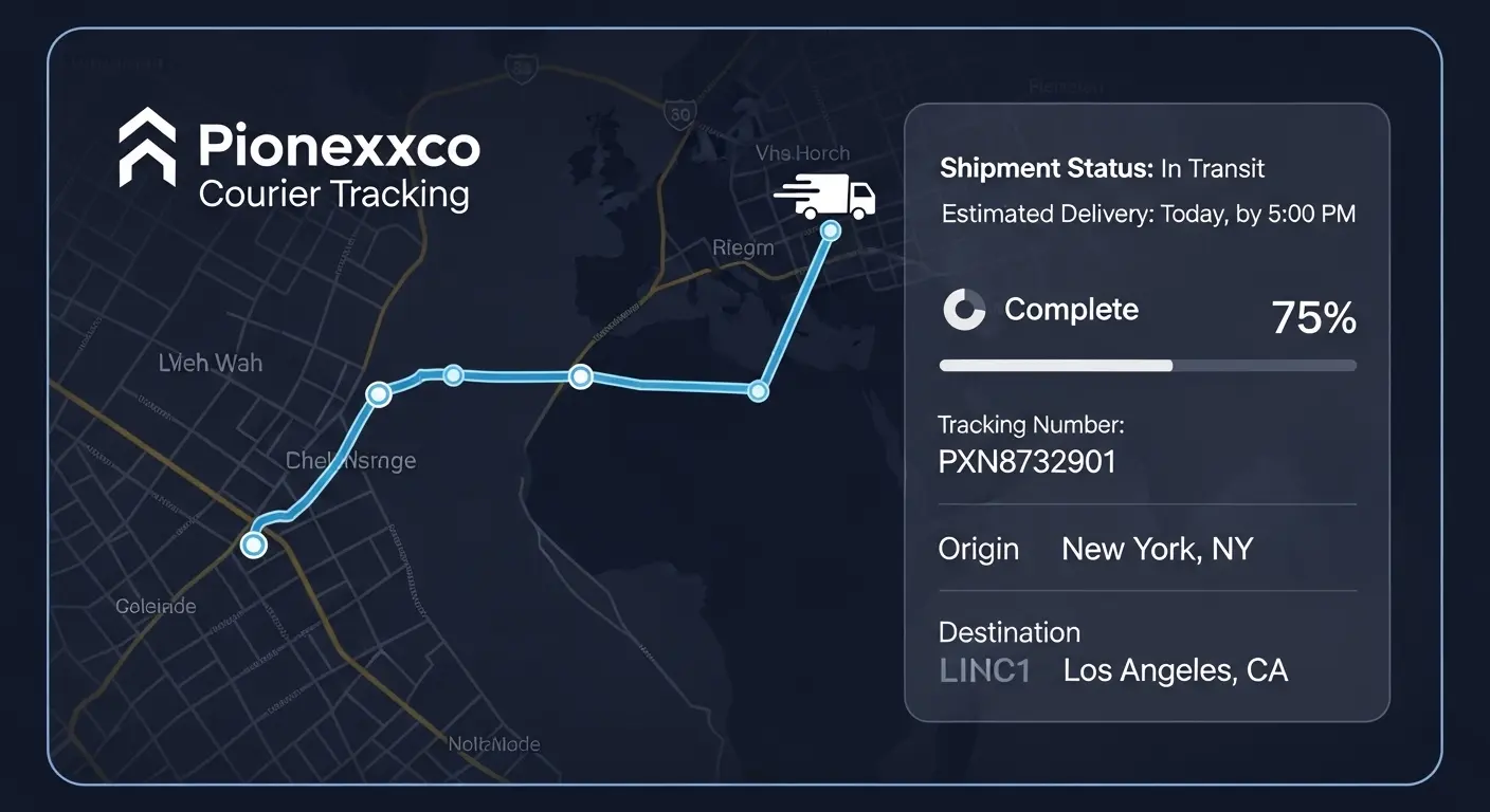 Pionexxco Courier Tracking