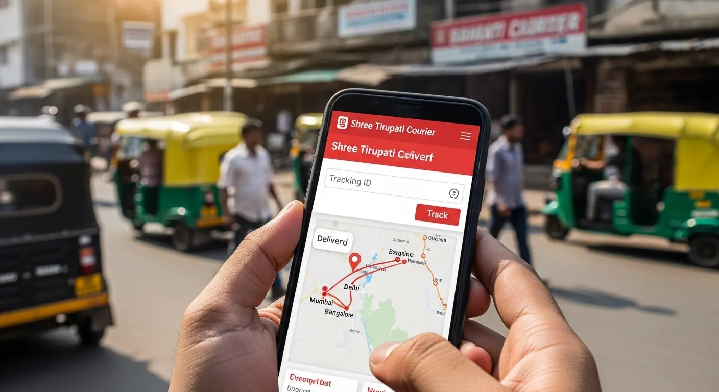 Shree Tirupati Courier Tracking